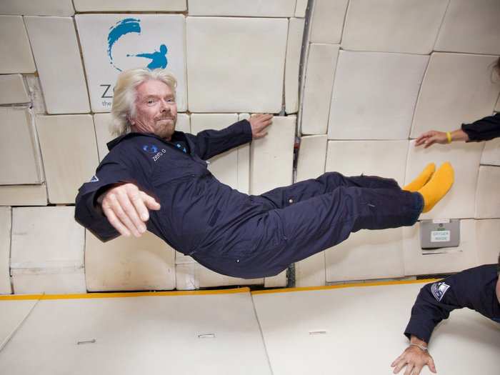 His next venture is into outer space, with the first commercial flight of Virgin Galactic