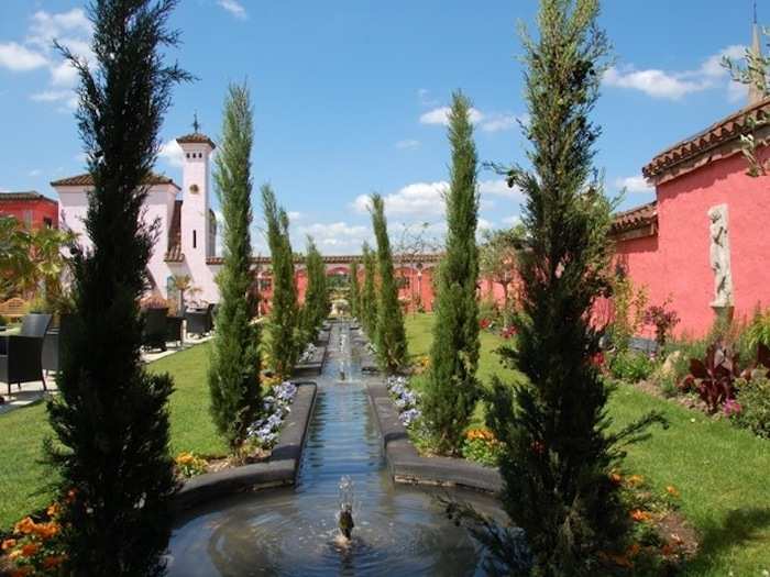 Branson also owns the Roof Gardens and Babylon Restaurant, perched above Kensington High Street in London. The three themed gardens are home to a variety of trees, streams, and even a family of flamingos.