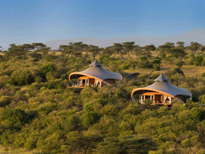 Opened in 2013, Mahali Mzuri is the latest addition to the Virgin Limited Edition collection. Twelve luxury tents make up this safari camp in Kenya, which includes an infinity pool and a top-notch spa. The camp is an ideal spot to watch the Great Migration, when millions of wildebeest, zebras, gazelles, lions, and hyenas move en masse in search of food and water.