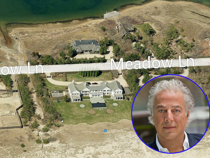 Real estate tycoon Aby Rosen owns this 3.4-acre spread, valued at $21.5 million.