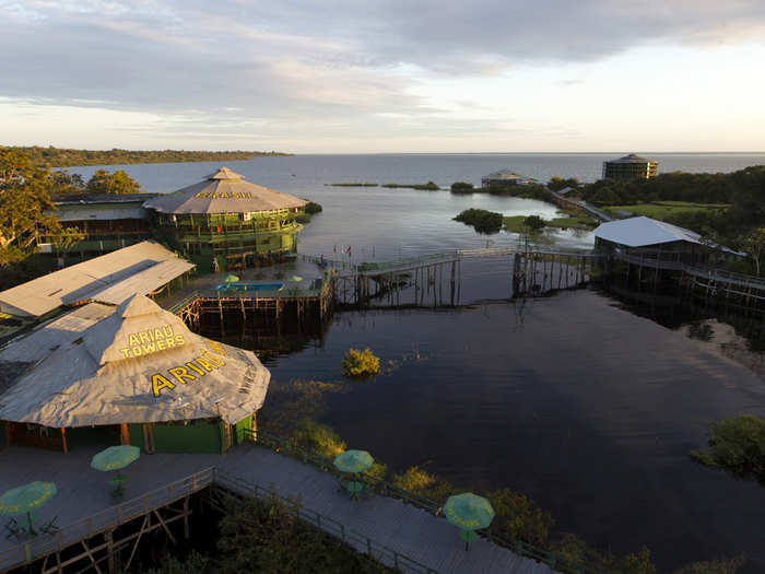 Manaus is remote, closer to Venezuela than Rio.