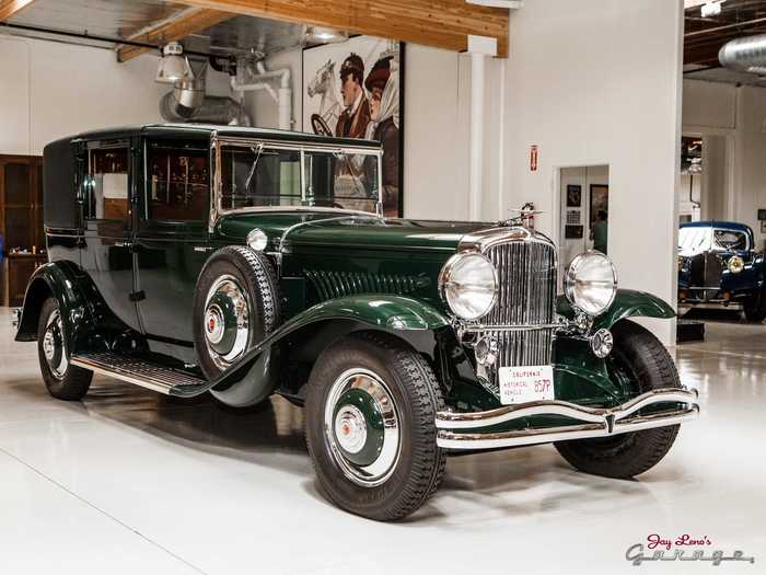 In its heyday, the 1931 Duesenberg Model J Town Car was the ultimate expression of American luxury. Acquired in 2005, Leno