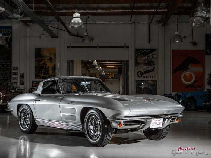 The 1963 Chevrolet Corvette Stingray is perhaps the most famous American sports car ever built. Leno