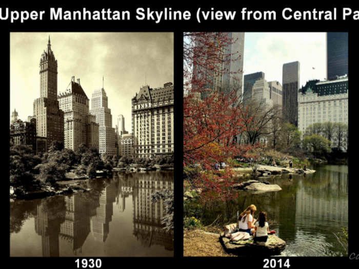 Side-By-Side Photos Show The Evolution Of New York City