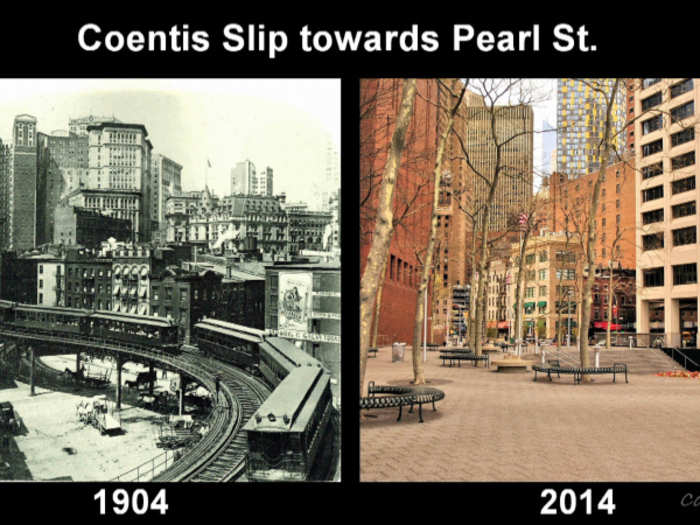 Side-By-Side Photos Show The Evolution Of New York City