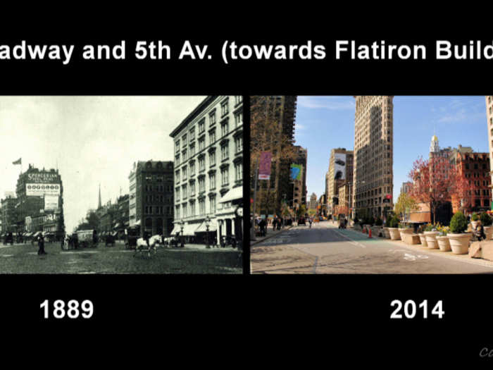 Side-By-Side Photos Show The Evolution Of New York City