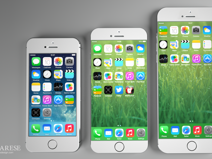 Apple may also release an even larger "phablet" version of the iPhone