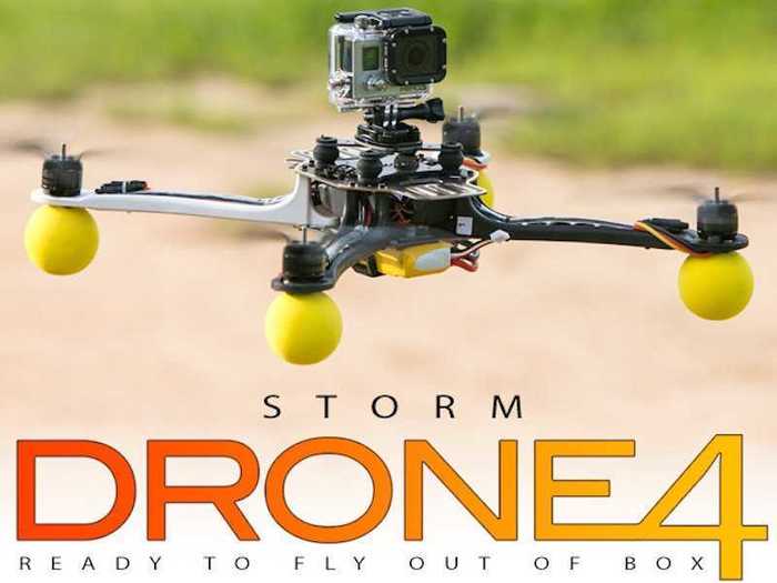 Storm Drone 4 ($359) is small, maneuverable, and powerful enough to carry around a GoPro.