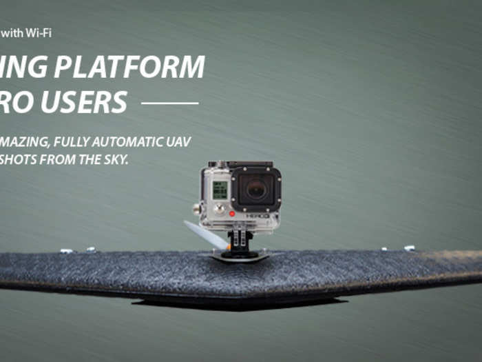 The LA100 ($990) is another drone that cries to be used with an FPV setup.