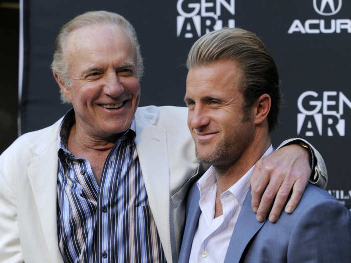 James and Scott Caan played father and son in "Mercy" about about a young novelist trying to find love with reformed bad boy, Johnny Ryan (Scott).