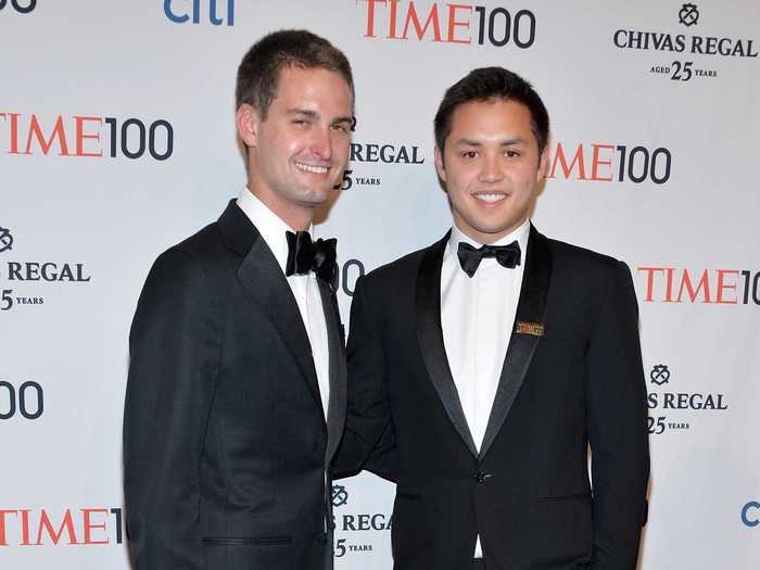 Back in April, Time magazine honored Spiegel and Murphy. They were featured on the list of the most 100 influential people.