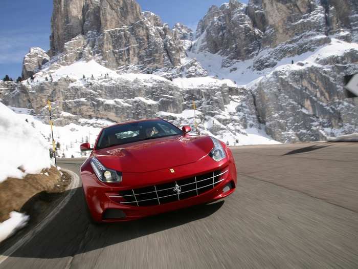 After a $50 million financing round, Spiegel bought himself a Ferrari.