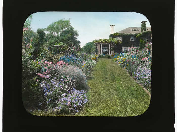 THEN: This is the Dr. Frederick Kellogg Hollister house on Lily Pond Lane in 1915.