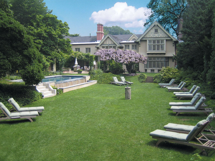 NOW: The home is a high-end bed & breakfast on East Hampton