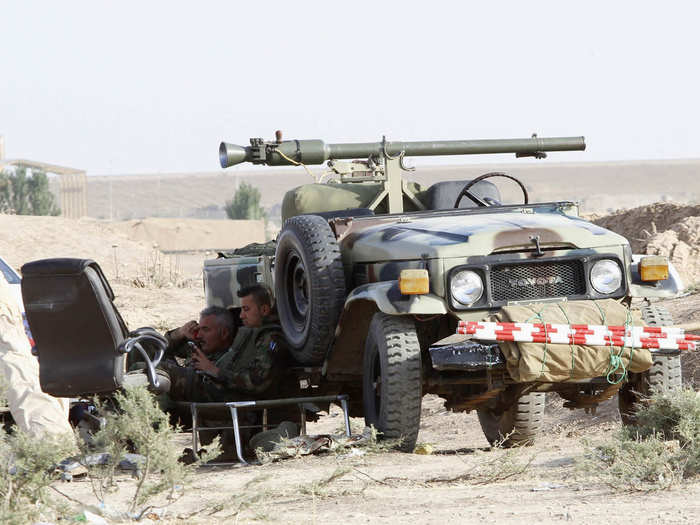 Some 35,000 uniformed Peshmerga have been incorporated into the Iraqi security forces and serve as the Kurdistan Regional Government