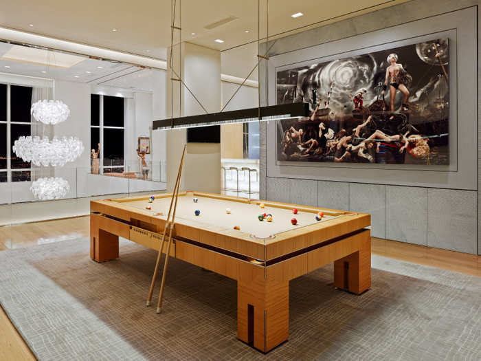 Get your game on at the pool table.