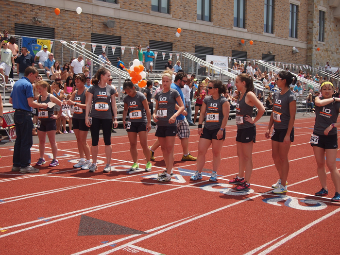 This year, there were 21 women competing in the decathlon.