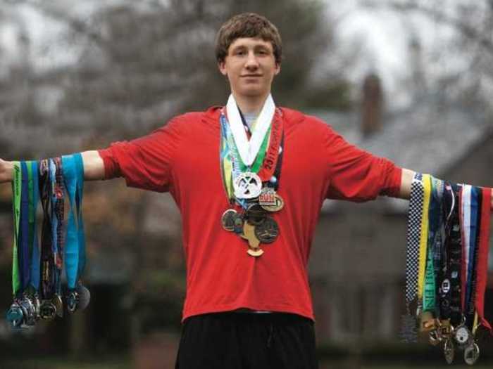 Ryan Betz completed a half-marathon in all 50 states.