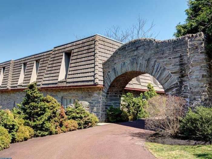 How about a home modeled on a medieval castle?