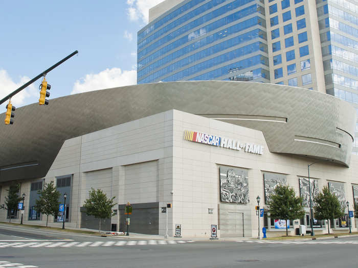 NORTH CAROLINA: The NASCAR Hall of Fame is home to 150,000 square feet of artifacts and interactive exhibits that appeal to everyone, regardless of their car knowledge. Test drive a racing simulator to feel like you