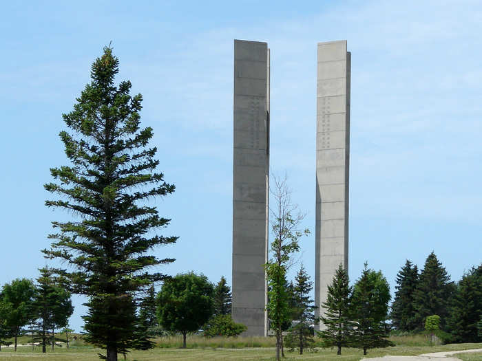 NORTH DAKOTA: The International Peace Garden lies on the border of North Dakota and Manitoba, Canada, and serves as a token of friendship between the U.S. and Canada. This botanical garden is spread across 2,339 acres, and visitors can choose to visit a number of sites including a bell tower, a 9/11 memorial, and a large floral clock.