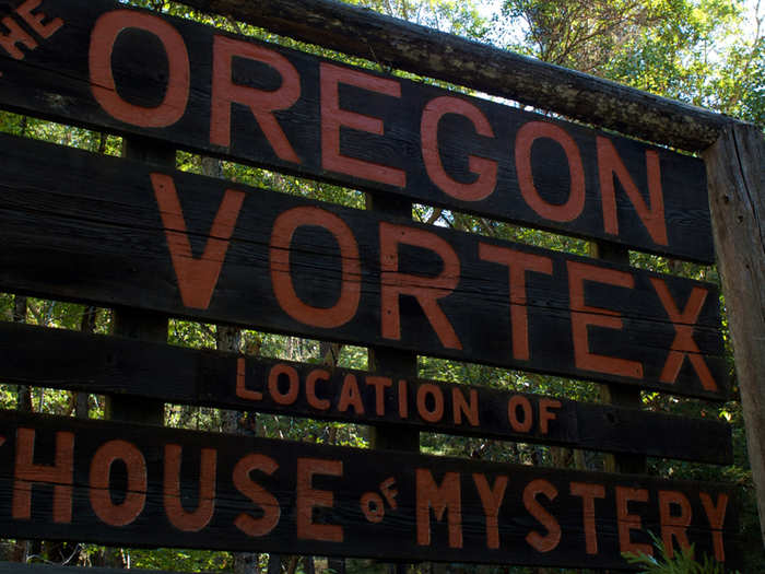 OREGON: The Oregon Vortex and the House of Mystery are home to some super weird occurrences. Balls defy the law of physics by rolling uphill, brooms stand on their own, and people appear to change height while standing on a level platform. Skeptical? Come check it out for yourself.