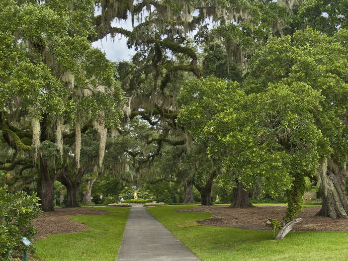 SOUTH CAROLINA: Brookgreen Gardens was named one of the top 10 public gardens in the U.S. by TripAdvisor. This incredible attraction has art exhibits, a butterfly garden, and an accredited zoo, among other things. Luckily, if you can