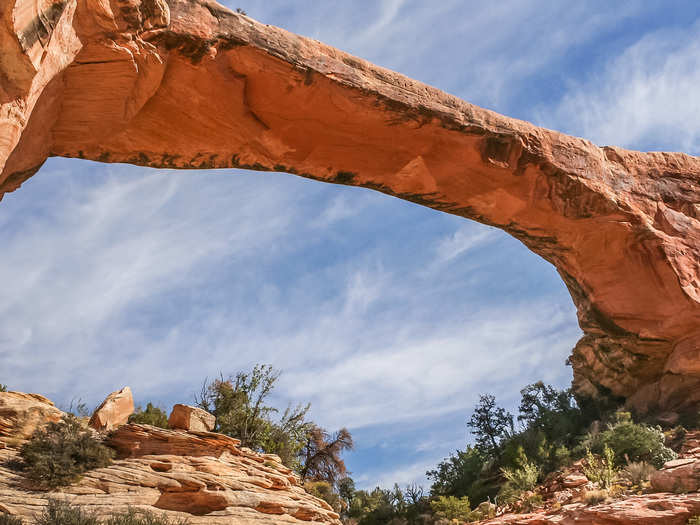 UTAH: Natural Bridges National Monument was Utah