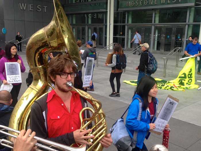 This guy played the tuba.