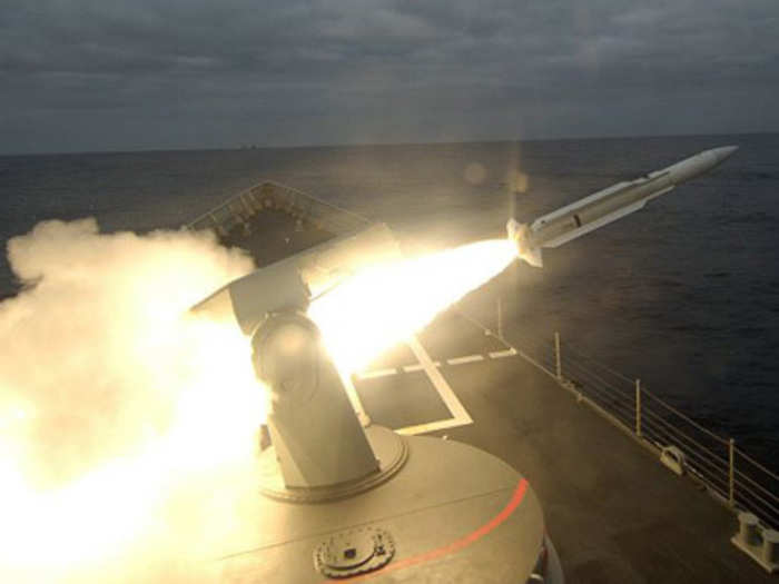 The RIM-66 Surface to Air Missile