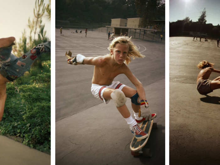 LEFT: Toppling Bull, Hollywood Hills (1975); MIDDLE: Arthur