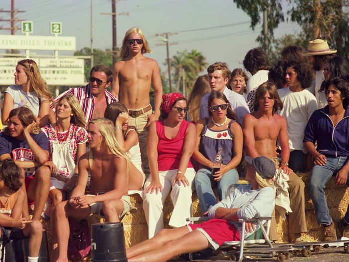 Skate Contest Spectators, Torrance (1975)