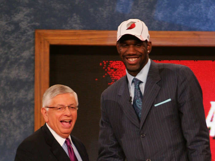 Greg Oden was the no. 1 overall pick in 2007.