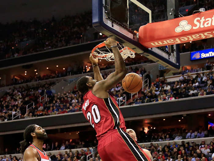 After five knee surgeries, Oden signed with the Heat last season but played very limited minutes.