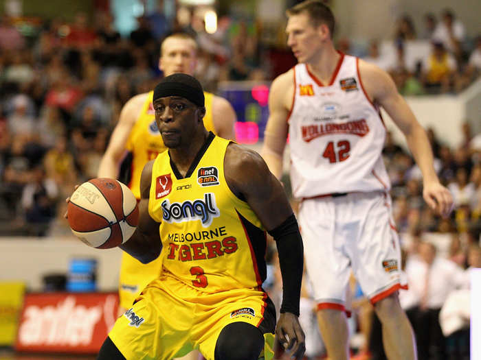 He just finished up a season with the Melbourne Tigers in the NBL of Australia.