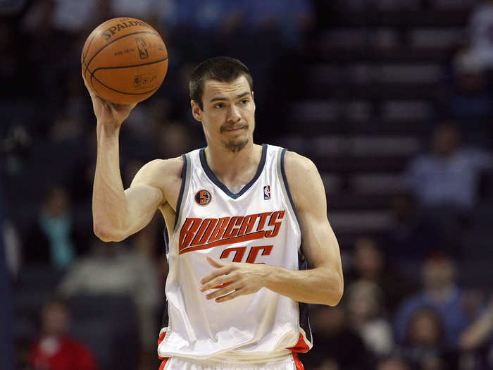 Adam Morrison was picked third overall by the Charlotte Bobcats in 2006.