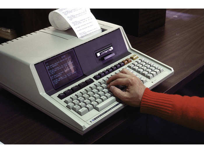 1980: A laptop computer