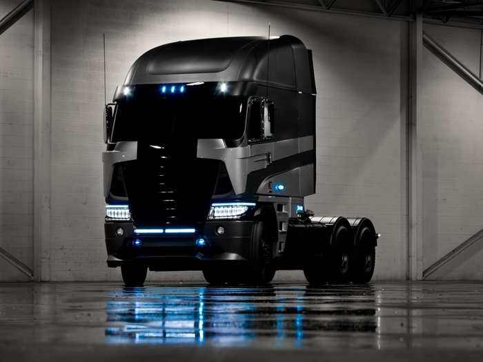 Finally, a $250,000 2014 Freightliner Argosy will stand in for the film