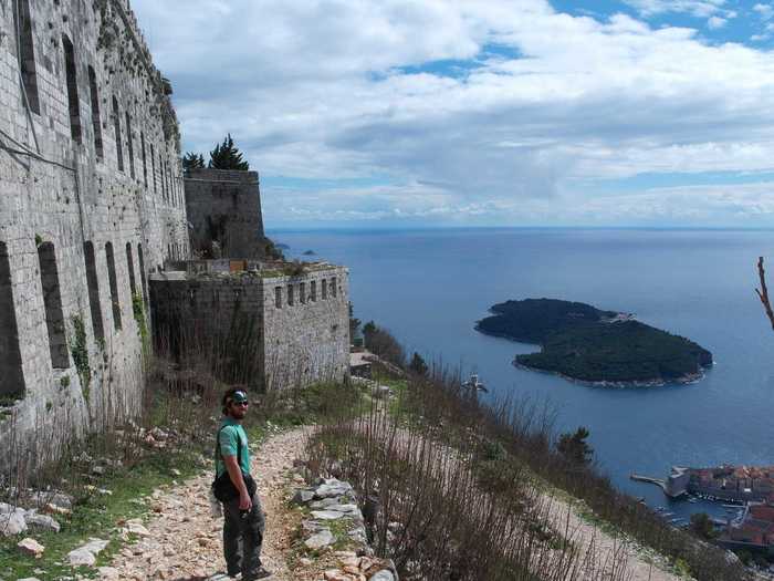 The city of Dubrovnik looks like something you’d only see in movies. I didn