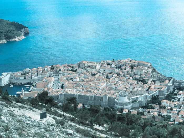 Looking at Dubrovnik from the top of Mount Srd is unbeatable. I can