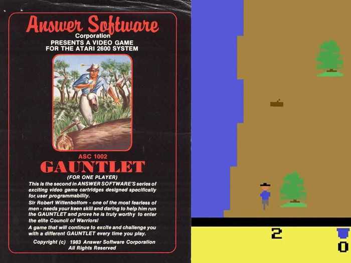 12. "Gauntlet" (Atari 2600): $3,000-$5,000