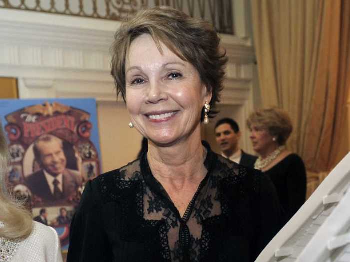 Julie Nixon Eisenhower married another presidential offspring.