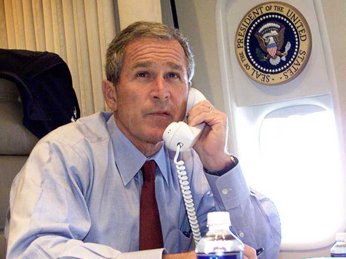 George W. Bush served as president from 2000-2008.