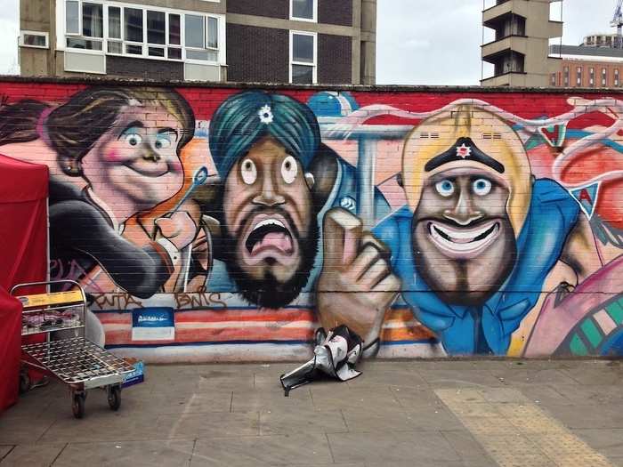 You can take walking tours of Shoreditch to see all the best ones.
