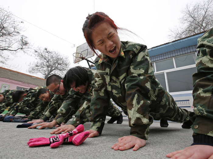 The students are punished as a group if they don