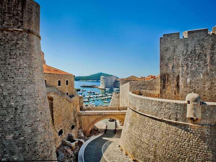 Stroll the historic fortified city of Dubrovnik, Croatia.