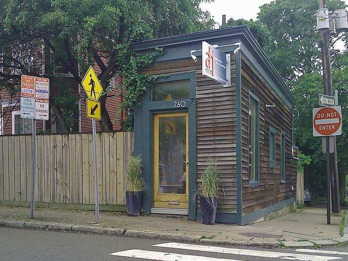 This Massachusetts spite house was the result of a feud between neighbors.