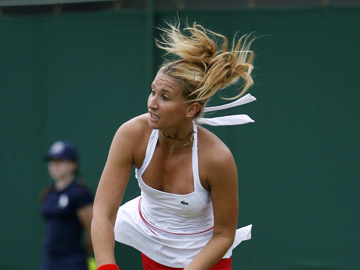 The red shorts Tatiana Golovin wore in 2007 would definitely not fly this year.