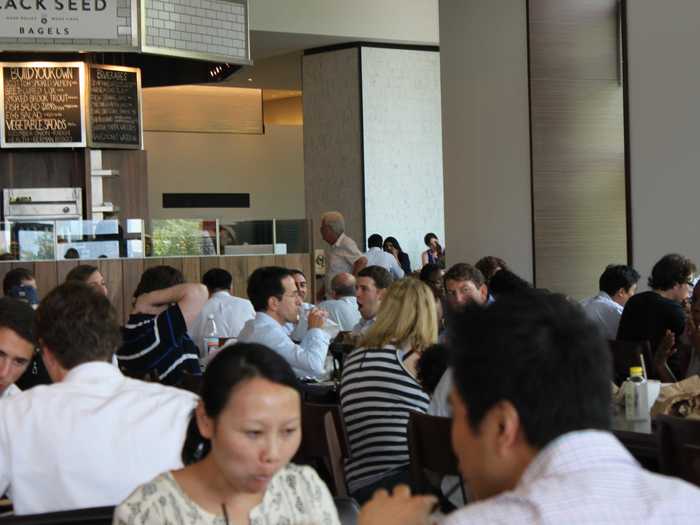 Each restaurant had to be able to handle the massive amounts of people Hudson Eats will be feeding every day.  “There are 50,000 people who work in the building, millions of tourists and thousands of residents, so we started looking at chefs that could handle a large crowd," Edward Hogan, national director of retail leasing at Brookfield Place, told the New York Daily News. "We couldn’t just bring in a chef who took 20 minutes to make a sandwich."