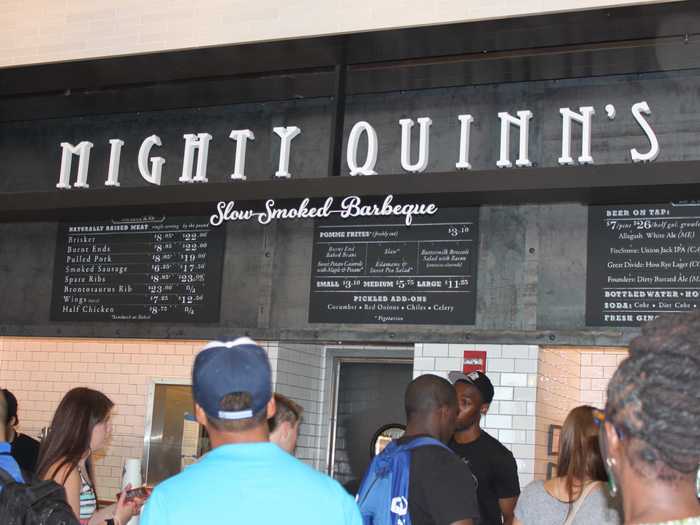 But we opted for Mighty Quinn